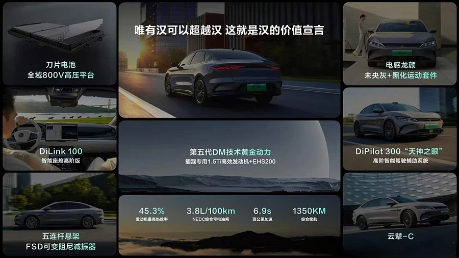 2025 BYD Han powertrain technology